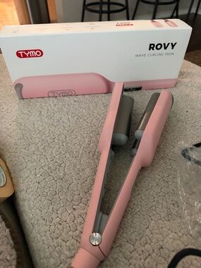 TYMO Rovy Wave Curling Iron - Pink